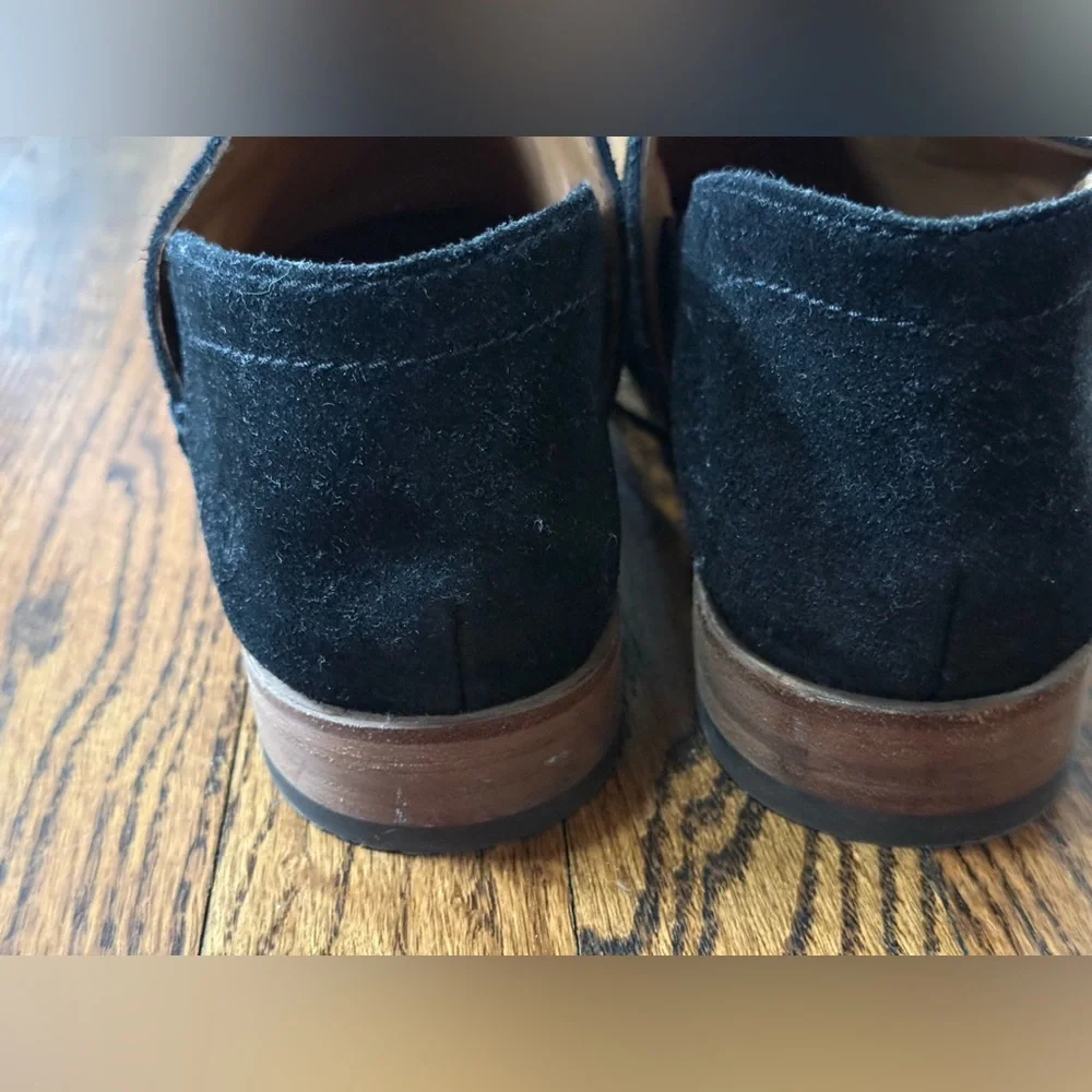 Women’s Frye Elyssa‎ Black Suede Ankle Boots Size 8.5